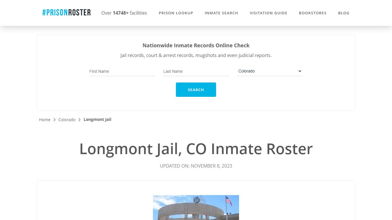 Longmont Jail, CO Inmate Roster - Prisonroster